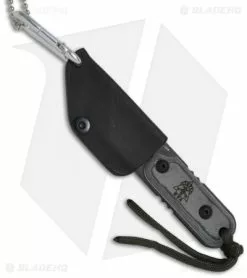 TOPS Knives ALRT XL05 Neck Knife W/ Micarta (2.75" Black Plain) ALRT XL05 -Avokelavavat Sales Store tops alrt series alrt xl 05 sheath