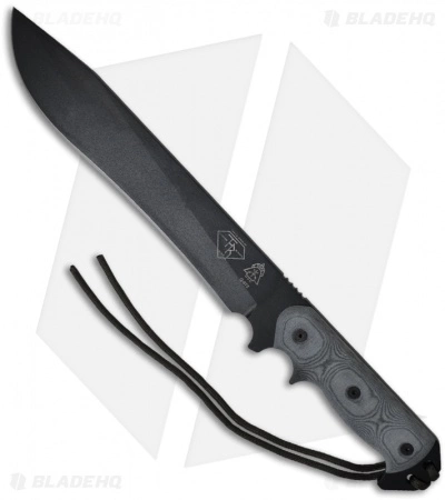 TOPS Knives Armageddon Fixed Blade Bush Knife (10.625" Black Plain) A-TRD-01 3 TOPS Knives Armageddon Fixed Blade Bush Knife (10.625" Black Plain) A-TRD-01