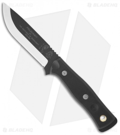 TOPS Knives BOB Brothers Of Bushcraft Fieldcraft Knife Black G10 (4.625") 3 TOPS Knives BOB Brothers Of Bushcraft Fieldcraft Knife Black G10 (4.625")
