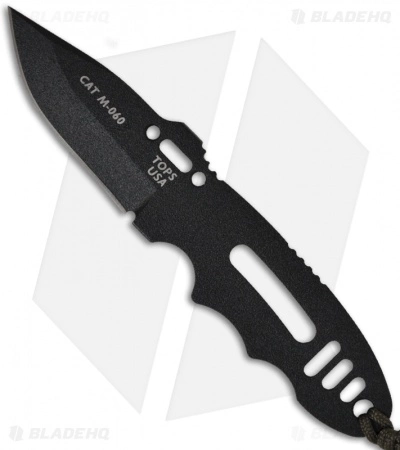 TOPS Knives C.A.T. Series #201 Covert Anti-Terrorism Fixed Blade (3.25" Black) 3 TOPS Knives C.A.T. Series #201 Covert Anti-Terrorism Fixed Blade (3.25" Black)