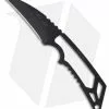 TOPS Knives Cuma Hiss Neck Knife (2.5" Black) HISS-01 -Avokelavavat Sales Store tops cuma hiss hiss 01 tphiss01