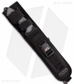 TOPS Knives Dart Fixed Blade Knife 5160 Steel (7" Black Plain) DART-002 -Avokelavavat Sales Store tops dart dart 002 black sheath