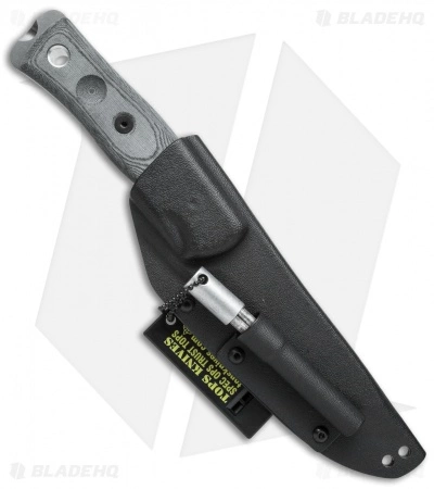 TOPS Knives BOB Brothers Of Bushcraft Fieldcraft Knife Micarta (4.625" SW) 4 TOPS Knives BOB Brothers Of Bushcraft Fieldcraft Knife Micarta (4.625" SW) - Image 2