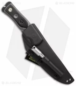 TOPS Knives BOB Brothers Of Bushcraft Fieldcraft Knife Black/White G-10 (4.625") -Avokelavavat Sales Store tops fieldcraft brothers of bushcraft tpbroswb sheath cm