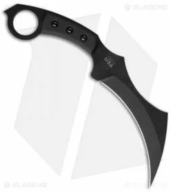 TOPS Knives TOPS TAC-TOPS Karambit Fixed Blade Knife Micarta (6.2" Black) TAC-01 -Avokelavavat Sales Store tops karambit tac 01 bhq36265 cm down