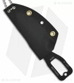 TOPS Knives Key B Fixed Blade Knife (2.5" Black Plain) KEY-B 5 TOPS Knives Key B Fixed Blade Knife (2.5" Black Plain) KEY-B -Avokelavavat Sales Store tops key knives key b sheath