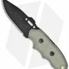 TOPS Knives C.A.T. Series #200 Covert Anti-Terrorism Knife (3.25" Black Plain)