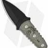 TOPS Knives Ranger Short-Stop Knife Dagger Fixed Blade (3.13" Plain) RSS01 -Avokelavavat Sales Store tops knives fixed ranger short stop tprss01 spear point black