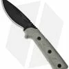 TOPS Knives Sierra Scout Fixed Blade Knife Micarta (3.75" Black) SSC-01