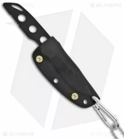 TOPS Knives Sneaky Pete Mini Neck Knife Fixed Blade (2.5" Black) SPM-01 -Avokelavavat Sales Store tops knives fixed sneaky pete mini tpsm01 hunter point black sheath