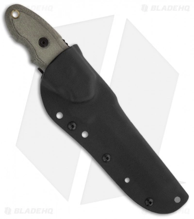 TOPS Knives Interceptor #351 River Hunter Knife Fixed Blade (4" Plain) 4 TOPS Knives Interceptor #351 River Hunter Knife Fixed Blade (4" Plain) - Image 2