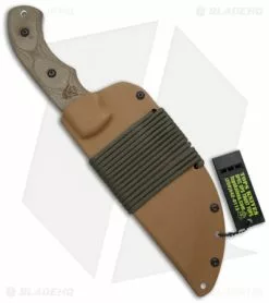 TOPS Knives Tom Brown Tracker #1 Fixed Blade Knife (6.375" Tan) TBT-010 -Avokelavavat Sales Store tops knives tom brown tracker 1 tptbt 01 tan sheath