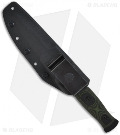 TOPS Knives Lone Rider Fixed Blade Spear Point Knife (Black PLN) LR-01 4 TOPS Knives Lone Rider Fixed Blade Spear Point Knife (Black PLN) LR-01 - Image 2