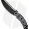 TOPS Knives Loner Fixed Blade Knife (Black PLN) L01