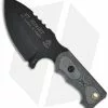 TOPS Knives M1 Midget Knife (3.75" Black Plain/Serr) M1MGT-01