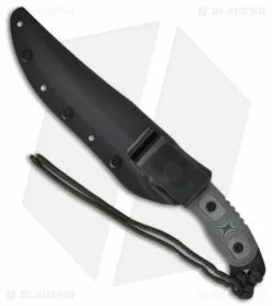 TOPS Knives Moccasin Ranger Knife (6.5" Black Plain) MR88 -Avokelavavat Sales Store tops moccasin ranger mr88 sheath