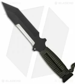 TOPS Knives Screaming Eagle Tanto Point Knife Paracord (5.625" Black) SE6020-PBT -Avokelavavat Sales Store tops screaming eagle tpse6020pbt back