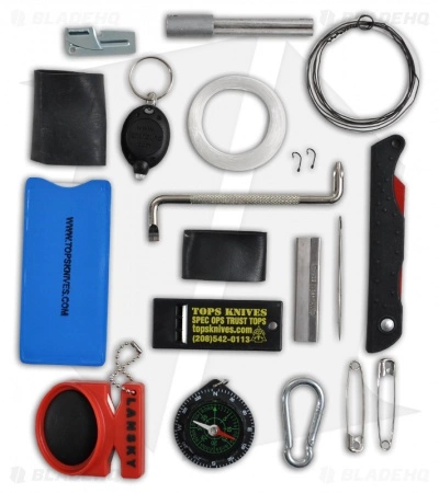 TOPS Knives XcEST-Alpha Fixed Blade Knife W/ Coyote Sheath (3.25" Gray) XCEST-A 5 TOPS Knives XcEST-Alpha Fixed Blade Knife W/ Coyote Sheath (3.25" Gray) XCEST-A - Image 3