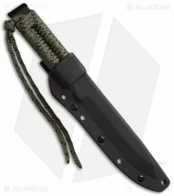 TOPS Knives SWAT Spike Tanto Knife OD Cord (5.75" Black) SSPBT-08 -Avokelavavat Sales Store tops swat spike para tanto tpsspbt08 sheath