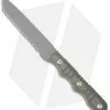 TOPS Knives Taliban Take Down Knife Tanto Fixed Blade (4.5" Gray Serr) TTD-01