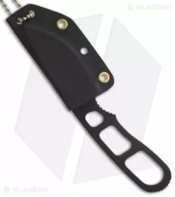 TOPS Knives Tibo Fixed Blade Knife (2.75" Black Plain) TIBO-01 -Avokelavavat Sales Store tops tibo tibo 01 sheath