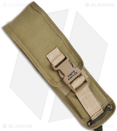 TOPS Knives XcEST-Alpha Fixed Blade Knife W/ Coyote Sheath (3.25" Gray) XCEST-A 4 TOPS Knives XcEST-Alpha Fixed Blade Knife W/ Coyote Sheath (3.25" Gray) XCEST-A - Image 2