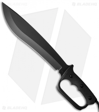 Treeman Knives Combat Machete Black Ops Fixed Blade Knife Black G-10 (12" Black) 3 Treeman Knives Combat Machete Black Ops Fixed Blade Knife Black G-10 (12" Black)