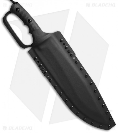 Treeman Knives Combat Machete Black Ops Fixed Blade Knife Black G-10 (12" Black) 4 Treeman Knives Combat Machete Black Ops Fixed Blade Knife Black G-10 (12" Black) - Image 2