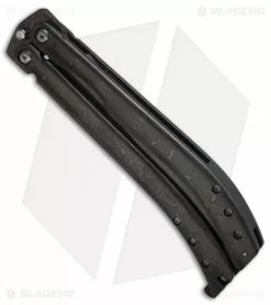 Reese Weiland Toxic Persian Balisong Butterfly Knife (Blued Damascus) -Avokelavavat Sales Store welland toxic persian 5 2014 5 side