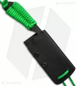 White River Knife & Tool White River Knives Backpacker Knife Reflective Green Paracord (3" Black) 5 White River Knife & Tool White River Knives Backpacker Knife Reflective Green Paracord (3" Black) -Avokelavavat Sales Store white river wrbp rg cbi sheath cm