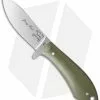 White River Knife & Tool White River Knives Sendero Pack Knife Green G-10 (3.25" Stonewash)