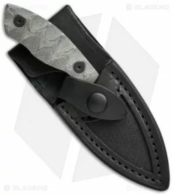 White River Knife & Tool White River Knives GTI 3 Fixed Blade Knife Gray Canvas Micarta (3" Black) -Avokelavavat Sales Store white river wrgti35 mic sheath cm