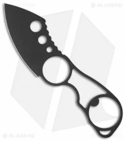 White River Knife & Tool White River Knives Knucklehead Neck Knife (3.875" Black)