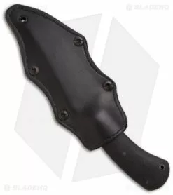 Winkler Knives Belt Knife Fixed Blade W/ Canvas Laminate Handle (4.75" Black KG) -Avokelavavat Sales Store winkler belt knife micarta caswell sheath 1