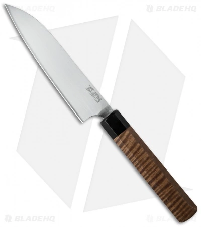Michael Zieba Custom Japanese Style Kitchen Knife Maple (6" AEB-L) 3 Michael Zieba Custom Japanese Style Kitchen Knife Maple (6" AEB-L)